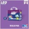 Leo Regular Pack Baby Diaper – Size 4, Large – 24 Pcs