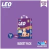 Leo Budget Pack Baby Diaper – Size 5, X-Large – 56 Pcs